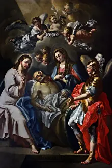 Silence Prints: Transition of St Joseph painter Matteo Chiarelli 18th Century Chapel of the confraternity of St Joseph Primatial