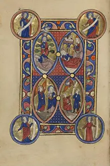 Shepherds Prints: The Tree of Jesse; The Annunciation; The Nativity; The Annunciation to the Shepherds