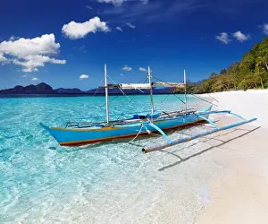 Tropical beach, South China See, El-Nido, Philippines