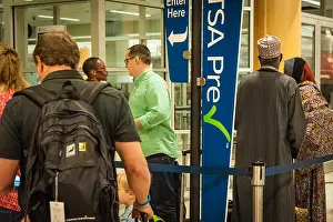 Multicultural Prints: TSA PreCheck line at Hartsfield-Jackson Atlanta International Airport