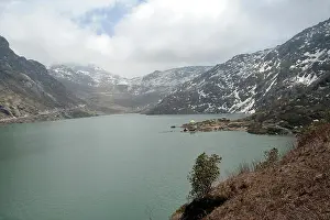 Chill Prints: Tsomgo Lake, 12400 feet altitude, Ganktok, Sikkim, India, Asia