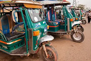 Depot Prints: Tuk tuk terminal, Vientiane, Laos