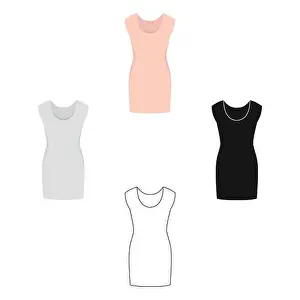 Design Drawing Prints: Tunic icon of vector illustration for web and mobile design