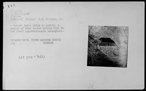Hiding Prints: A tunnel with steel reinforcements is discovered by the 3rd Marine Division during a patrol in FMF Vistuan on January 7