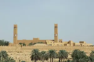 Saudi Arabia Prints: At Turaif built in the traditional mudbrick style at Riyadh in Saudi Arabia