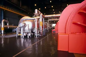 Turbine Prints: Turbine in thermal power station