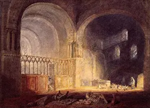 Reportage Prints: Turner, J. M. W. - Transept of Ewenny Priory, Glamorganshire