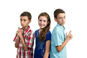 Protecting Prints: Tweenager triples, two brothers and one sister