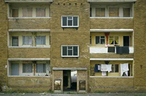 Domicile Prints: 'Two flats in this run down housing estate in Liverpool