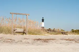 Lighthouse Prints: Tybee Island Beach and lighthouse
