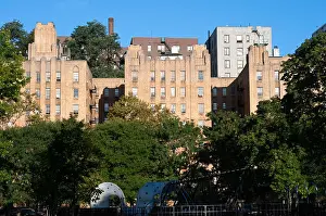 Helpless Prints: Typical landscape and buildings in the Bronx
