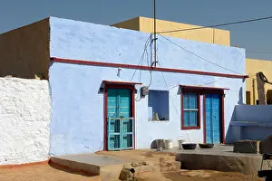 Village House Prints: typical rajasthan village house