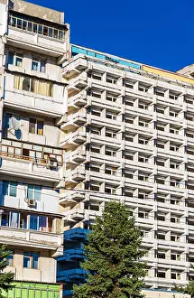 Ruined Prints: Typical residential buildings in the city centre of Chisinau - Moldova
