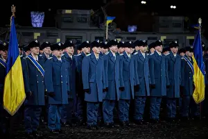 Heroic Prints: Ukranian President Volodymyr Zelenskyy prepares for Russian invasion - February 2022