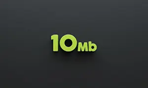 Unlimited Prints: Ultra Pack green letters. 10Mb