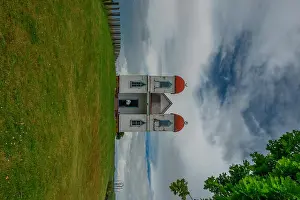 North Island Prints: The unique wooden, Ratana church, Raetihi, north island, New Zealand