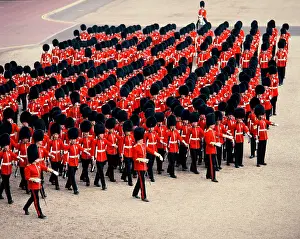 Events Prints: United Kingdom. England. London. Trooping the Colour. 2nd battalion Grenadier Guards