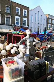 Upright Prints: united kingdom west london golborne road market stalls