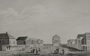 University Education Prints: United States, Virginia, Charlottesviile