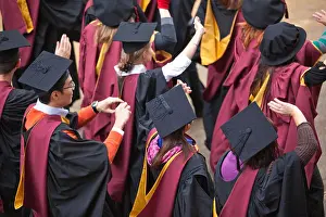 Degree Prints: University Graduation Ceremony, London, England, UK