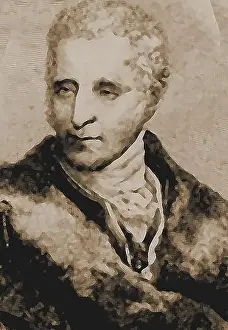 Wellington Prints: An unusual 1910 sketch portrait of An unusual 1910 sketch portrait of Field Marshall Arthur Wellesley
