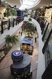 Uruguay Prints: Uruguay, Punta del Este, Punta Shopping Mall, interior