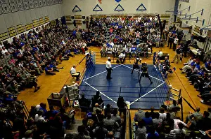 Colorado Springs Prints: U.S. Air Force Academy Cadet Third Class Stephen Bittner boxes U