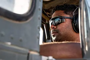 Aircrew Prints: A U.S. Air Force K-loader driver
