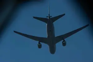 Us Navy Prints: U.S. Air Force KC-46A Pegasus flies over Northern California
