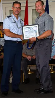 Usmc Prints: U.S. Air Force Vice Commander of Pacific Air Forces Maj