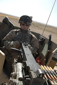 2nd Battalion Prints: U.S. Army Pfc. Jeff Springman with Delta Company