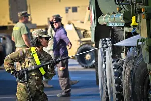 U.S. Army Pfc. Lara Bulatao, a native of San Diego
