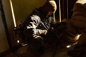 U.S. Army Pfc. Liam Kennedy, an infantryman assigned to 1st Battalion, 4th Infantry Regiment