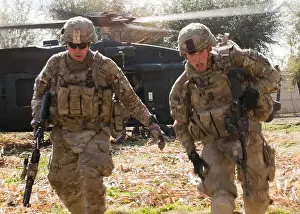 Outpost Prints: U.S. Army sappers and medics from the 102nd Sapper Company