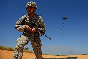 Exercise Prints: U.S. Army Sgt. Jonathan Post, assigned to Headquarters and Headquarters Company