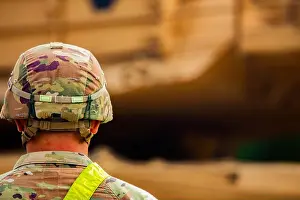 Armored Prints: U.S. Army soldier assigned to the 3rd Armored Brigade Combat Team