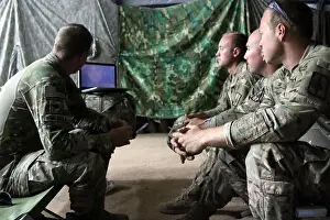 Engineers Prints: U.S. Army Soldiers, deployed in support of Combined Joint Task Force-Operation Inherent Resolve