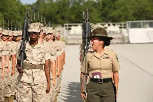Carolina Prints: U.S. Marine Corps Staff Sgt. Caroline Chavez