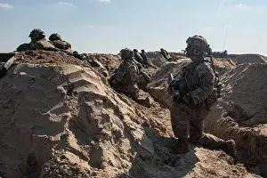 A U.S. Paratrooper assigned to 3rd Brigade Combat Team