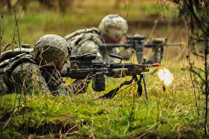 Alpha Prints: A U.S. Soldier from Alpha Company