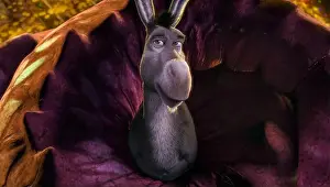 Film Still Prints: USA. Eddie Murphy in a scene from the (C)DreamWorks film: Shrek (2001)