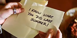 Film Still Prints: USA. Jennifer Love Hewitt in a scene from ©Columbia Pictures film: I Know What You Did Last Summer (1997)