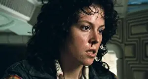 Movie Prints: USA. Sigourney Weaver in a scene from (C)Twentieth Century Fox film: Alien (1975)