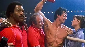 Film Still Prints: USA. Talia Shire, Sylvester Stallone