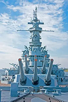 Gulf Coast Prints: USS Alabama at Battleship Memorial Park in Mobile on Alabama Gulf Coast