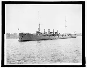 Hull Prints: U.S.S. Birmingham, Naval Review, 1912