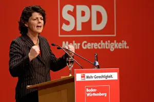 Politicians Prints: Ute Vogt, SPD, Social Democratic Party of Germany