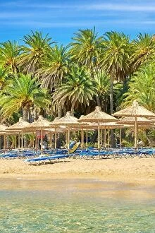 Images Dated 24th June 2017: Vai Beach, Crete Island, Greece