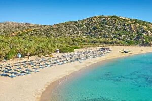 Images Dated 24th June 2017: Vai Beach, Crete Island, Greece