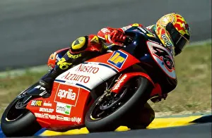 Grand Prix Prints: Valentino Rossi (ITA), Aprilia 250, Spain GP 1998, Madrid
